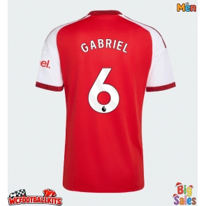 Arsenal Gabriel Magalhaes #6 Replica Home Stadium Shirt 2026-27 Short Sleeve